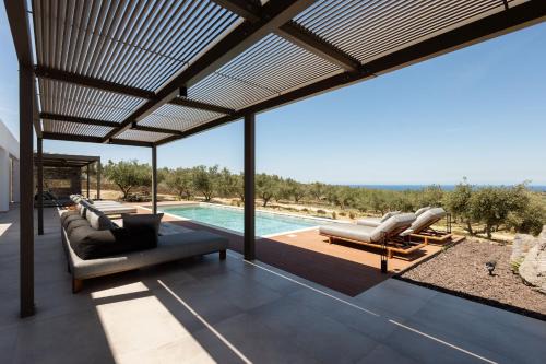 Porto Cali, Earthy Retreat Amidst Nature by etouri in Pigi