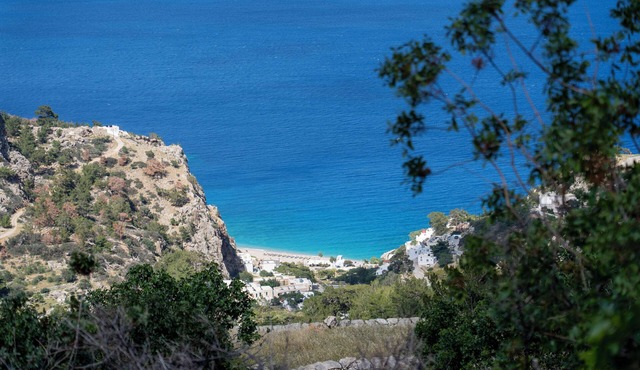 Private Sea View Villa Near Kyra Panagia Beach, Peaceful Hilltop Escape in Myrtonas