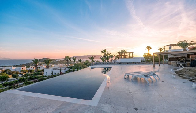Private Villa - Poolside Retreat | Sea View & Calm Escape in Stelida
