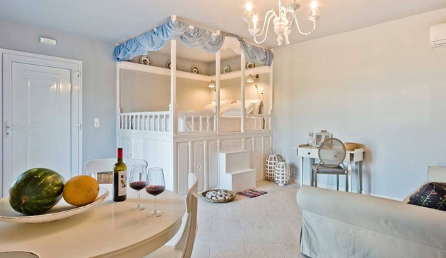 R 1225 Theron’s Villa Skinos With Garden View, Private Balcony & Mountain View in Karpathos