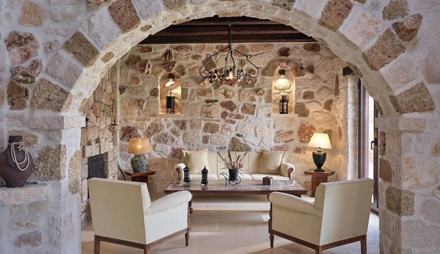 R 993 Villa with 2 Jacuzzi,Mountain view & Garden view. in Artemisia