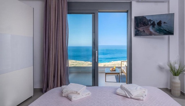 Rock of Angel Villa with Amazing Sea view! in Gázion