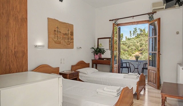 Room 'Orama 19' with Sea View, Wi-Fi and Air Conditioning in Εύβοια