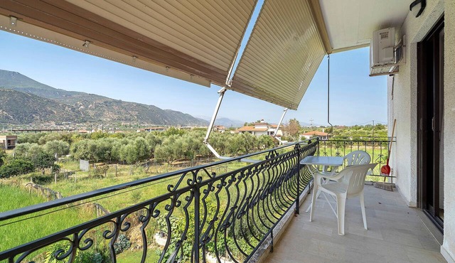 Rousetis Two-Bedroom Apt 102 - 200m from the Sea in Aigialeia