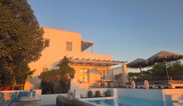 Santoxenia Luxury Villa | Private Pool, Jacuzzi & Sea View in Kamari