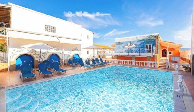 Sea View Studio Escape at Kavos Panorama Hotel – Steps from the Beach in Kavos