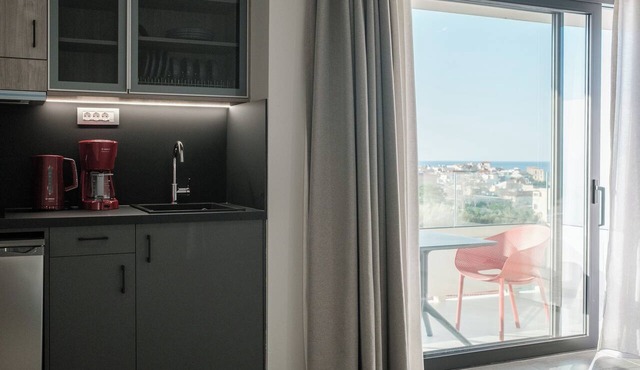 Sky-High Central Penthouse w. Stunning Views - 03 in Chania