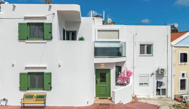 Soothing 2-bedroom house with AC in peaceful Rodos in rodos