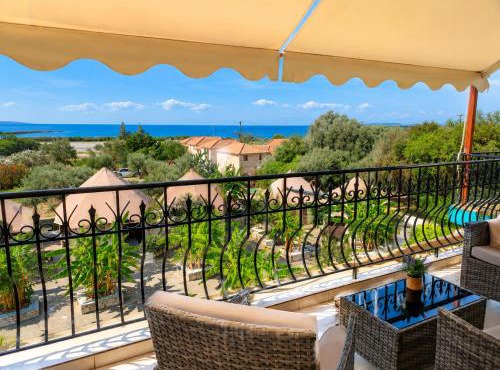 Spasmata Village Marica's House Only Adults - Sunset & Ionian Sea View in Minia