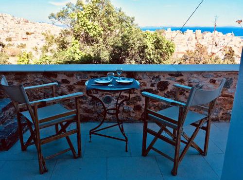 Stone house in Syros in Ermoupoli