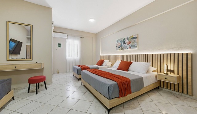 Studio Apartment '6' with Shared Garden, Wi-Fi and Air Conditioning in Syvota
