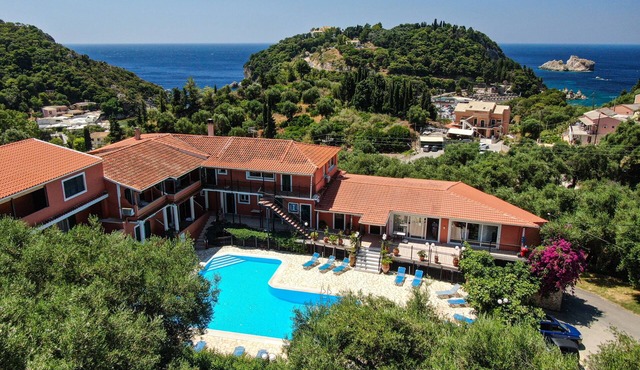 Studio Apartment 'Arianna Superior Studio 18' with Shared Pool, Balcony & Wi-Fi in Corfu
