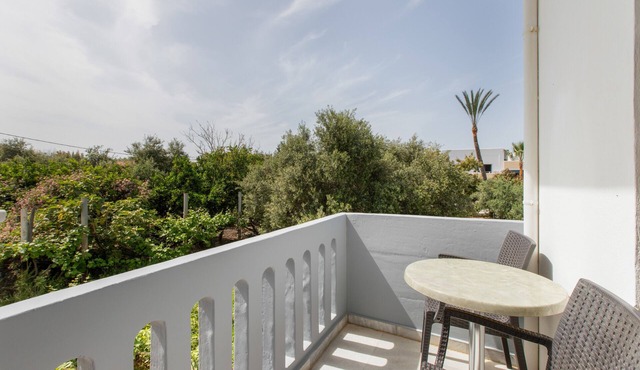 Studio Apartment 'Popi with Extra Bed' with Mountain View, Wi-Fi and Air Conditioning in Agia Marina