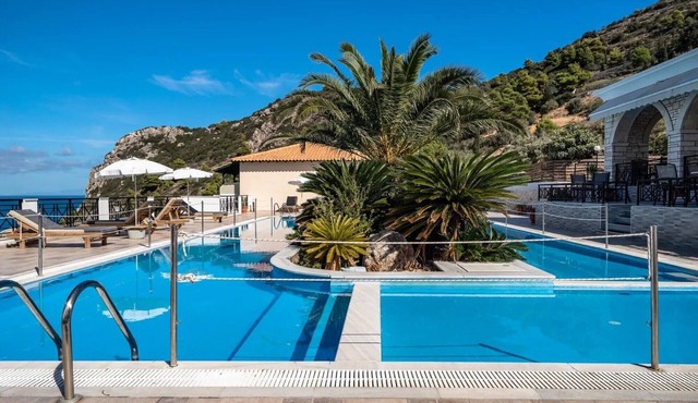 Studio Apartment 'Sunset Premium 13' with Sea View, Wi-Fi and Air Conditioning in Lefkada