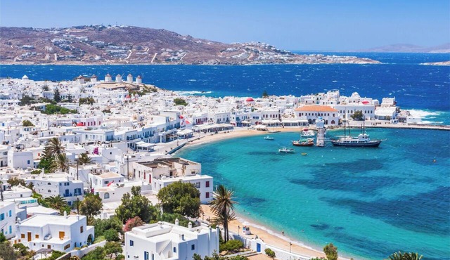 Sun-Kissed Sailing Adventure in Islas Cícladas, Mykonos in Mykonos