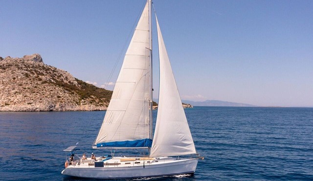 Sun-Kissed Sailing Adventure in Islas Sarónicas in Aegina