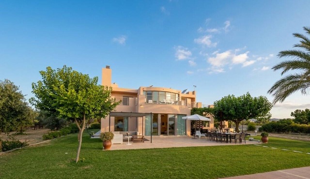 Superb Contemporary Luxury Holiday Villa Rental in - Afandou - sleeps 10 guests in Afantou