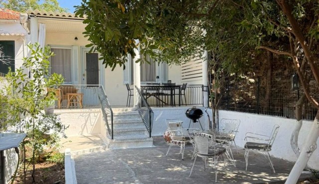 Thassos Soul.House with yard 50 meters from the sea in PG2H+FH Skala Kallirachis