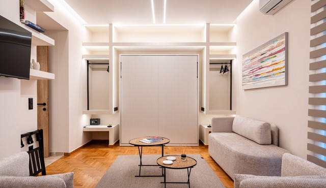 The Apex Boutique Apartment B1 with Balcony, Wi-Fi and Air Conditioning in Athina