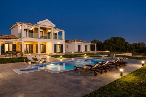 The Ionian Sea & Sunset View Villa in Minia