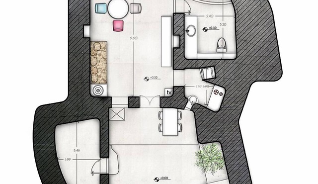 The Small Architect's House in Santorini