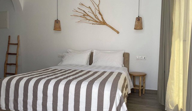 Theofanis on the beach in Naxos