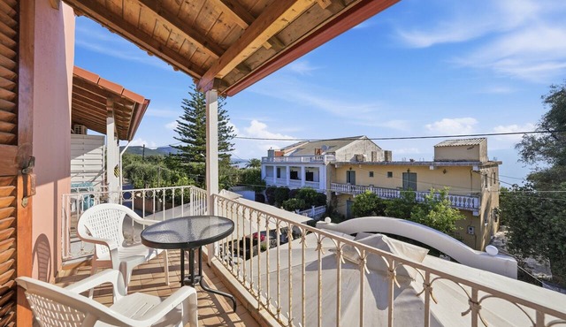 Undina Mermaid Sea View Country House with Wi-Fi and Air Conditioning in Mesongi