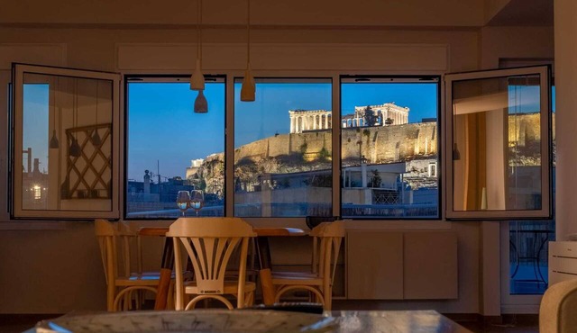 Unique 2BR Penthouse with Stunning Acropolis View in Athens