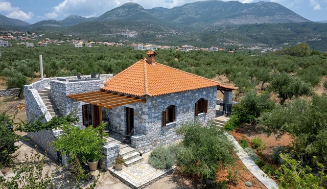 Vacation home just 100 meters from the sea, near Pantazi Sandy Beach, Peloponnese in Aghios Nikolaos