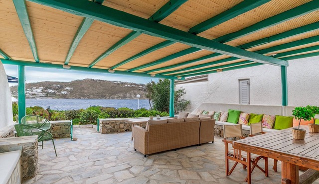 Villa 'Afrodite On The Sea' with Sea View, Wi-Fi and Air Conditioning in Mykonos
