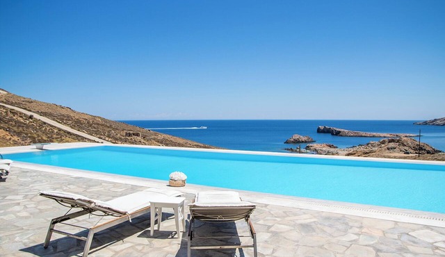 Villa Anatoli, Cycladic style villa, Agios Sostis, Mykonos in Mykonos island