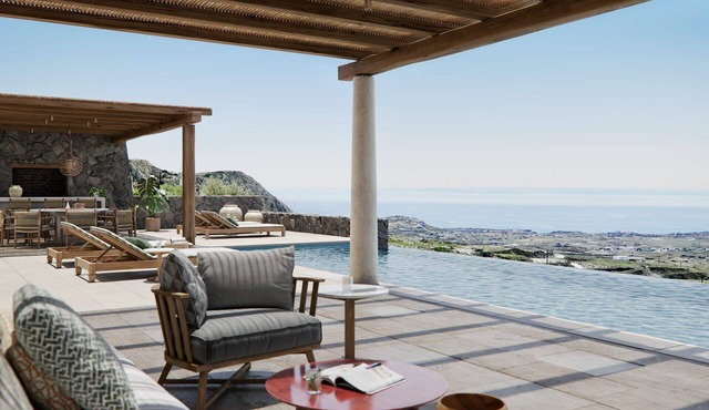 Villa Apostles | Santorini | Exclusive Private Estate | Breathtaking Sea Views. in Santorini