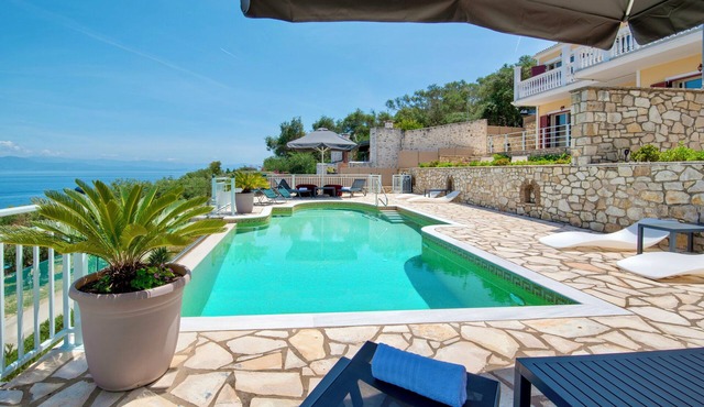 Villa Avgerini Paxos II: Stunning sea views, private terrace and Infinity pool in Gaios