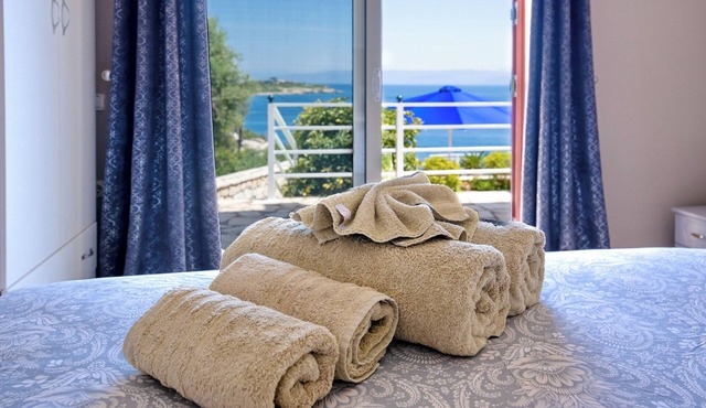Villa Avgerini Paxos III: Breathtaking sea views, private terrace & amazing pool in Gaios