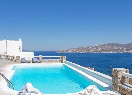 Villa BiancaRosa with amazing views! in Mikonos