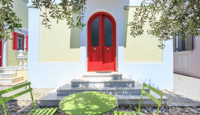 Villa Clio, 3 bedrooms, Limenaria, Thassos in Λιμενάρια