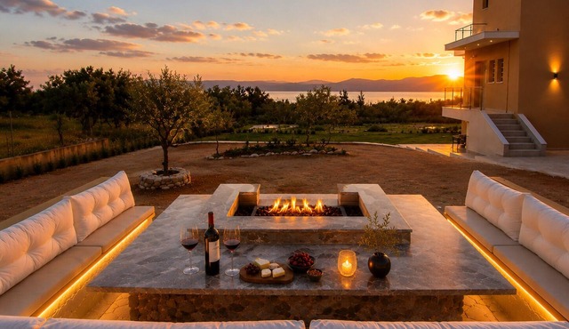 Villa Gala Eretria | Panoramic Sea View Maisonette in Eretria