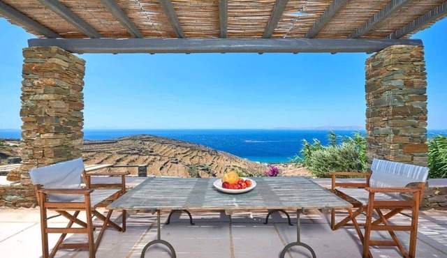 Villa Melia Sérénité & vue Spectaculaire in Tinos