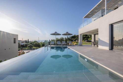 Villa Nefeli - Elysian Villas Kefalonia, 200m from Sandy Beach in Minia