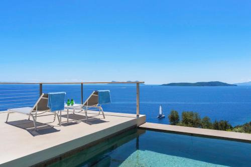 VILLA ODISSOS - Private Paradise with 2 infinity pools & Sea access in Sivota