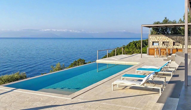 Villa Oneiro: Exclusive Escape With Private Pontoon & Luxe Amenities in sivota