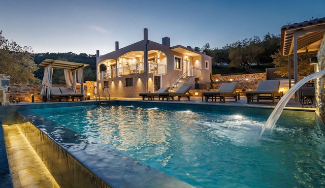 Villa Rafael | Infinity Pool & Private Chapel on Mamma Mia Island in Skopelos
