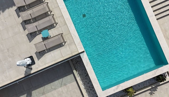Villa Shlomo-Pool-Near the beach-Kids playground in Plaka