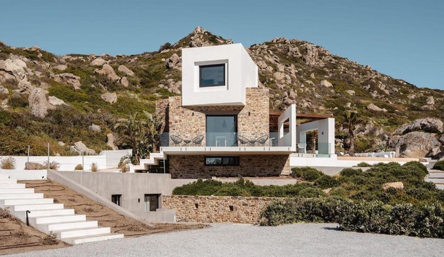 Villa Sorriso - Beach house, Seaview, Pool in Plaka