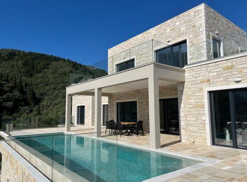 Villa Spileo - Sea & Mountain View, Nisaki Corfu in Katávolos