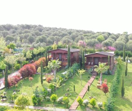 Wooden Luxury Villas in Sfendámion