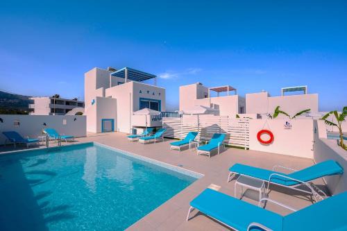 XENOS VILLA 5 with a private pool near the sea in Kos