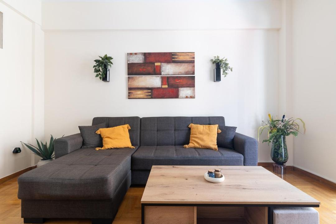 Agios Panteleimonas Apartment | S homes - Athens - Retro-Modern 2BR - Attiki Metro