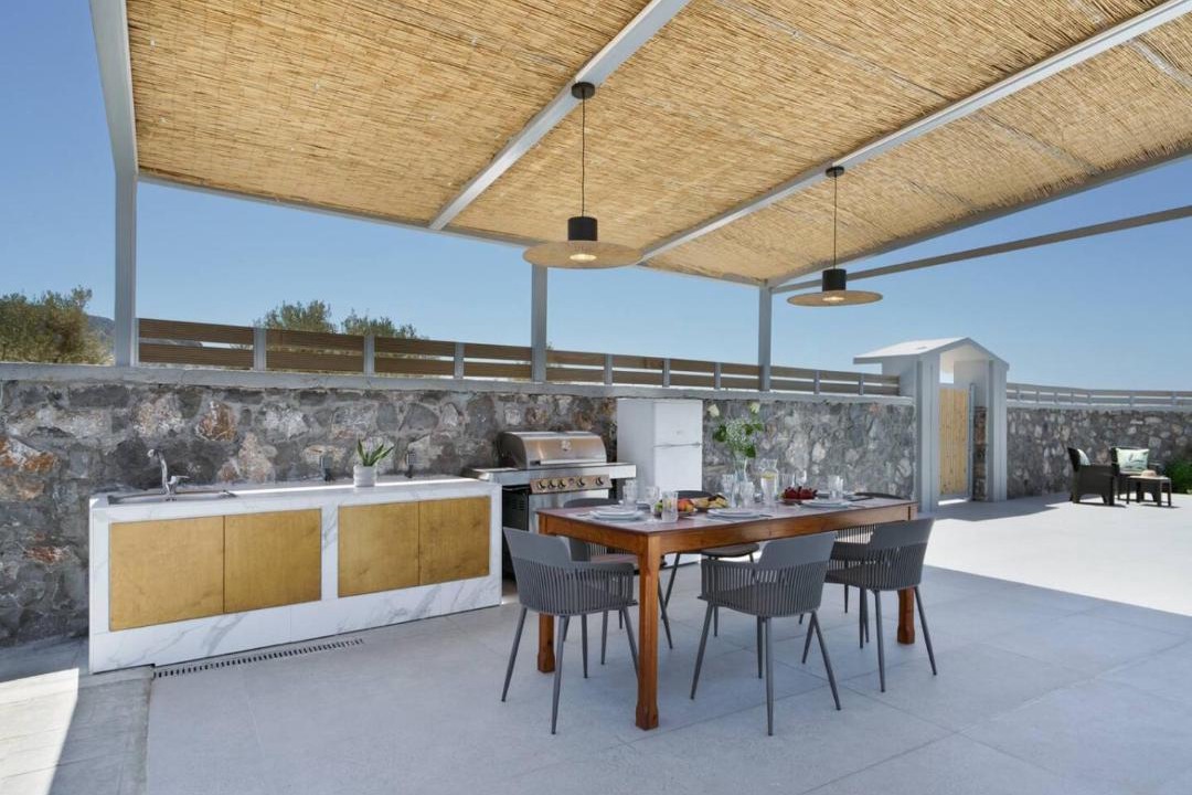 Rethymno Villa | Family Villa Luna with Private Pool, Ping Pong and BBQ 1km from the beach