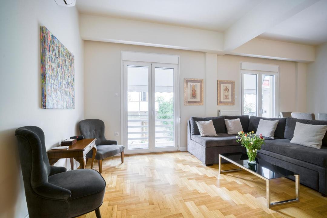 Pangrati Apartment | Lovely Sunlit Central Athens 2 Bedroom 2 Bathroom Condo